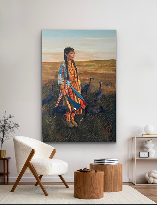 Morning silence 100x150