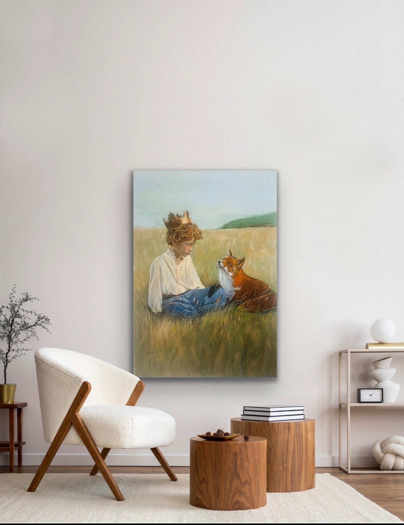 «Lille Majestet» 100x70