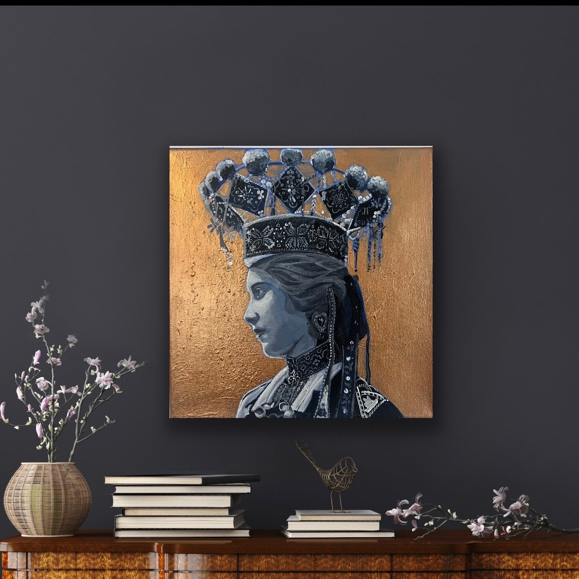 Maleri 30x30
