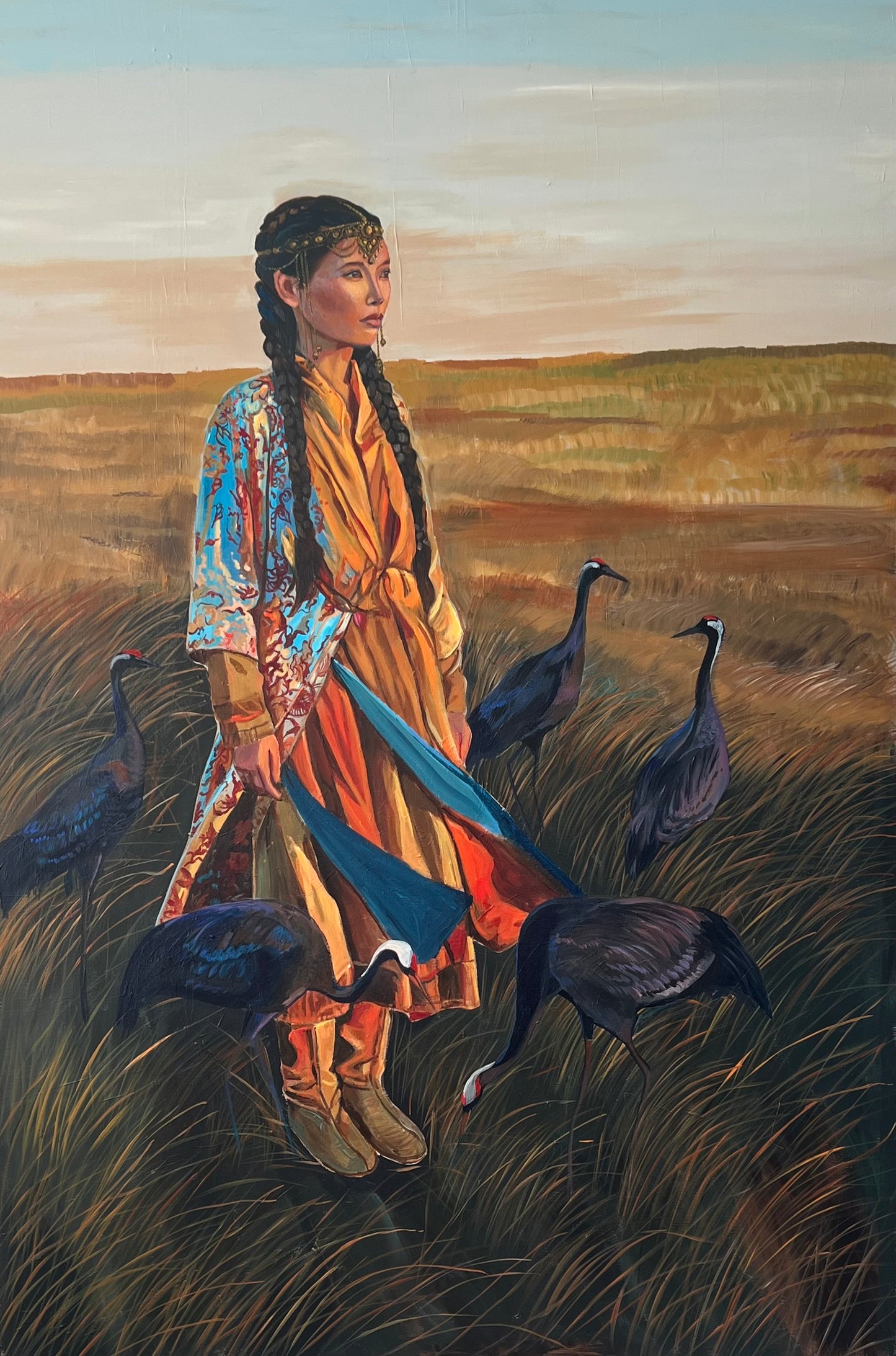 Morning silence 100x150