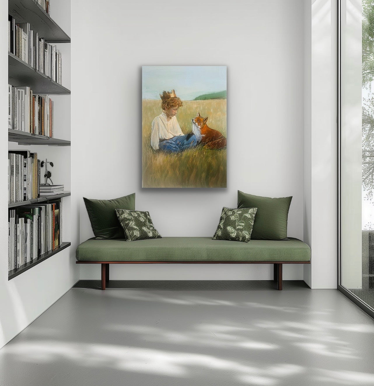 «Lille Majestet» 100x70