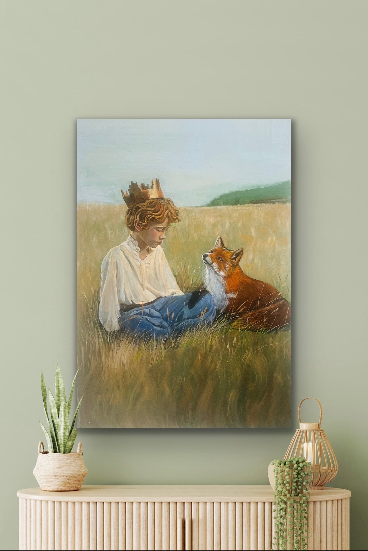 «Lille Majestet» 100x70