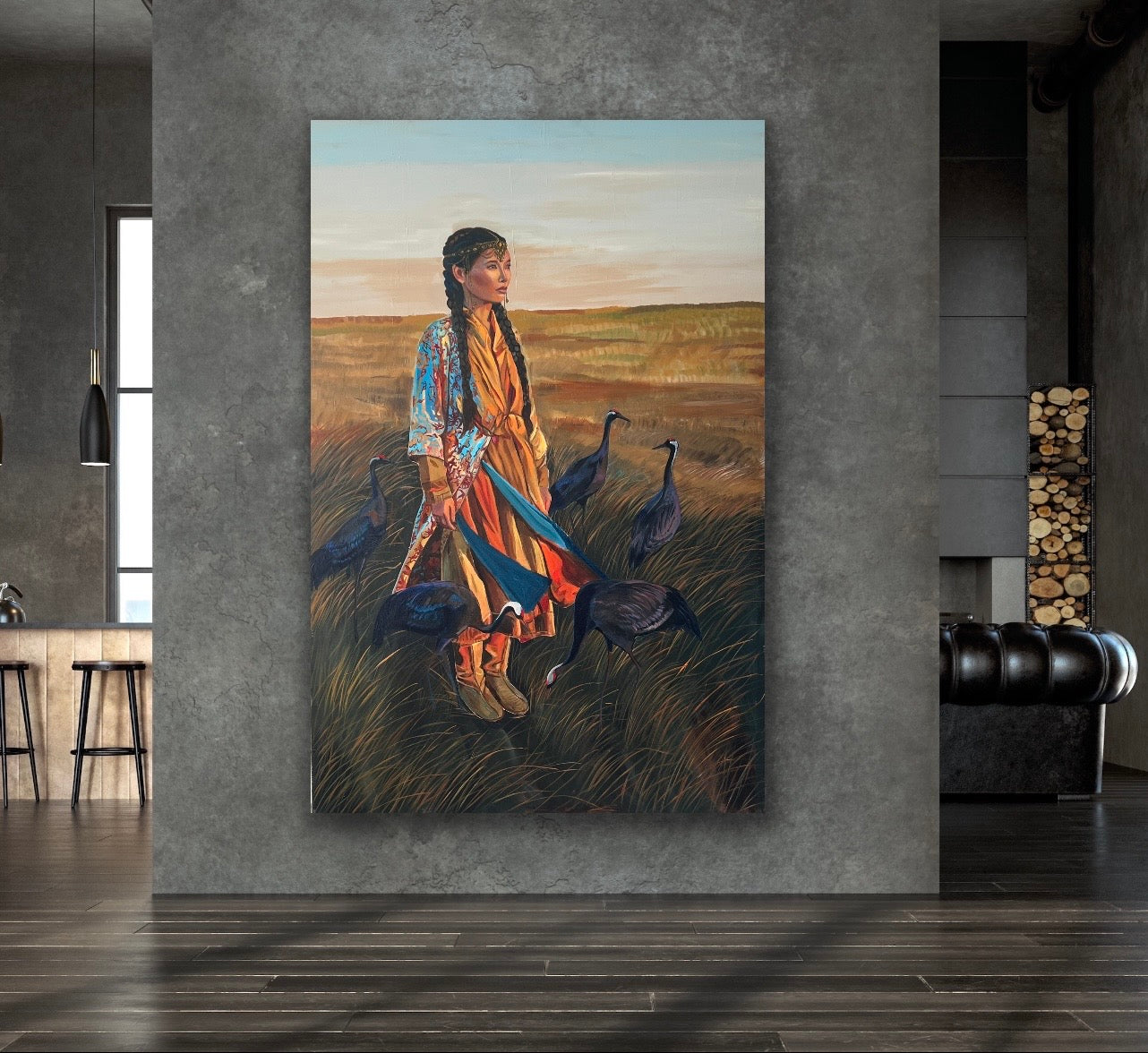 Morning silence 100x150